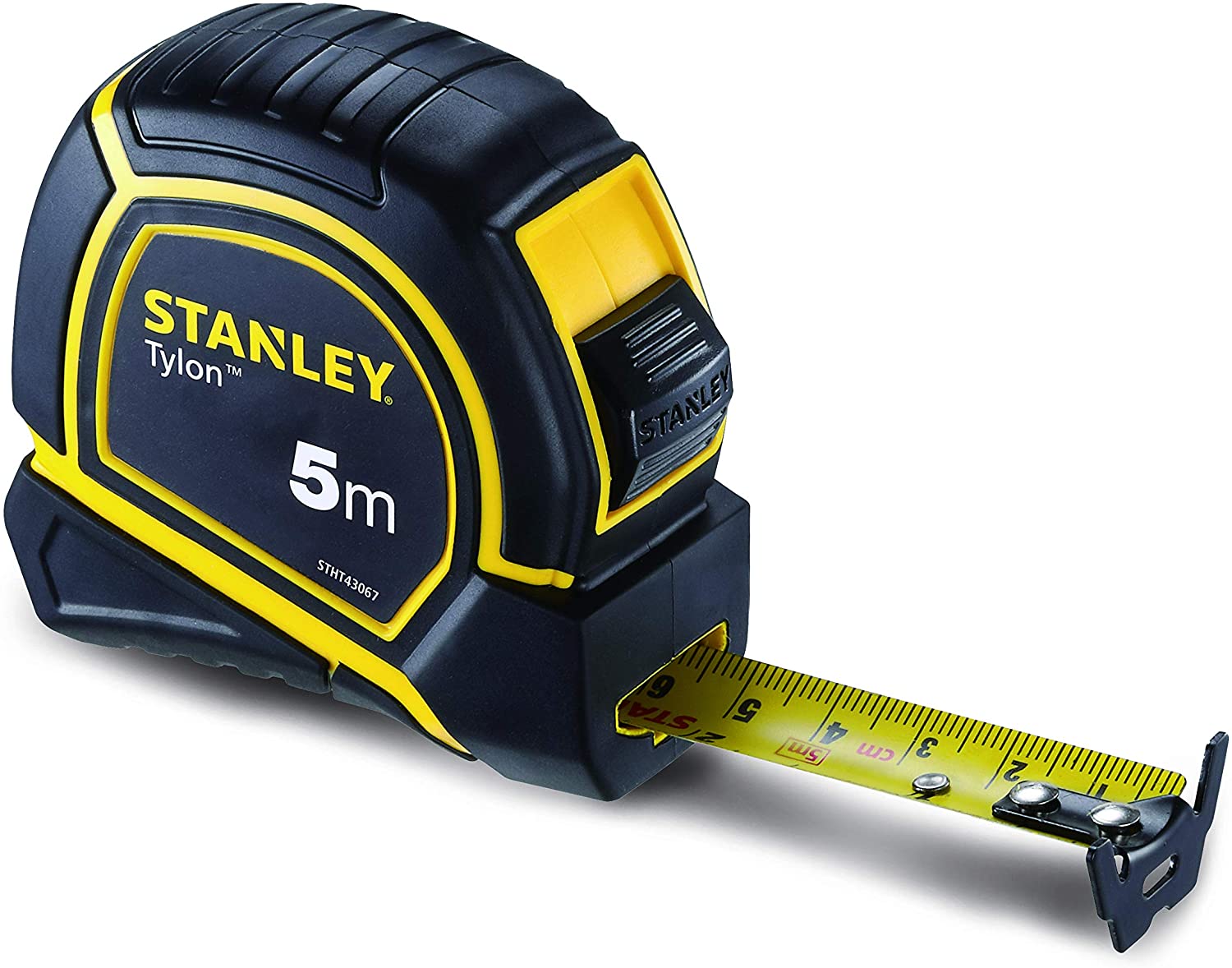 STANLEY STHT43067-12 Tylon 5 Meters Measurement Tape in Rugged Rubber Case