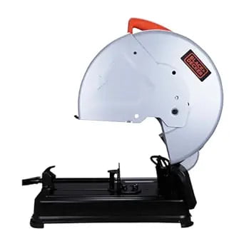 BLACK+DECKER BEM2200-IN 14-inch (355 mm),2200W,4200 Rpm Heavy Duty Corded Electric Chop Saw for Cutting Metal, 1 Year Warranty BLACK+DECKER BEM2200-IN 14-inch (355 mm),2200W,4200 Rpm Heavy Duty Corded Electric Chop Saw for Cutting Metal, 1 Year Warranty