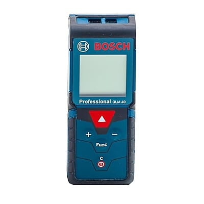 Bosch GLM 40 Plastic Professional Digital Laser Measure (Blue), 1 Piece Bosch GLM 40 Plastic Professional Digital Laser Measure (Blue), 1 Piece