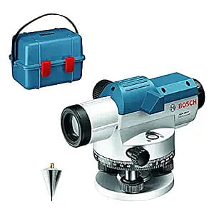 Bosch GOL 26 D-2 Plastic Professional Optical Level (Blue), 1 Piece
