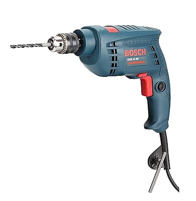 Bosch Professional GSB 10 RE Corded-Electric Drill Tool Set, 10 mm (Blue), 500 Watt, (100 Pc Accessory Set) Bosch Professional GSB 10 RE Corded-Electric Drill Tool Set, 10 mm (Blue), 500 Watt, (100 Pc Accessory Set)