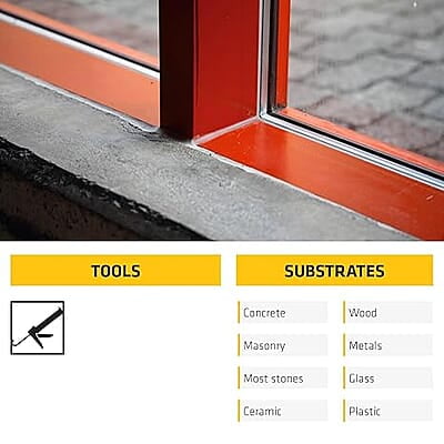 SIKA – Multipurpose sealant – Sikaflex 127 – Seals cracks and gaps –Interior/exterior use – Hybrid polyurethane-based – Easy apply – 600 ml –White SIKA – Multipurpose sealant – Sikaflex 127 – Seals cracks and gaps –Interior/exterior use – Hybrid polyurethane-based – Easy apply – 600 ml –White