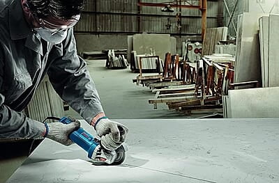 Bosch GWS 750-100 Heavy Duty Corded Electric Angle Grinder, M10, 750W, 11,000 rpm, 100 mm Disc Dia., Direct Cooling,1.8 kg + Wrench, Protection Guard, Auxiliary Handle & Wrench, 1 Year Warranty Bosch GWS 750-100 Heavy Duty Corded Electric Angle Grinder, M10, 750W, 11,000 rpm, 100 mm Disc Dia., Direct Cooling,1.8 kg + Wrench, Protection Guard, Auxiliary Handle & Wrench, 1 Year Warranty