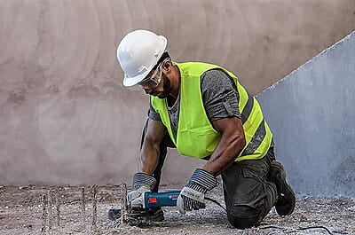 Bosch GWS 750-100 Heavy Duty Corded Electric Angle Grinder, M10, 750W, 11,000 rpm, 100 mm Disc Dia., Direct Cooling,1.8 kg + Wrench, Protection Guard, Auxiliary Handle & Wrench, 1 Year Warranty Bosch GWS 750-100 Heavy Duty Corded Electric Angle Grinder, M10, 750W, 11,000 rpm, 100 mm Disc Dia., Direct Cooling,1.8 kg + Wrench, Protection Guard, Auxiliary Handle & Wrench, 1 Year Warranty