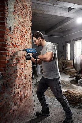 Bosch GSB 600 Corded Electric Impact Drill Kit, 600 W, 13 mm, 1.7 Kg, 3000 RPM, 1.4 Nm, Variable Speed, Forward/Reverse Rotation, Double Insulation, Improved Carbon Brush (100 Pc Kit) | Multicolor Bosch GSB 600 Corded Electric Impact Drill Kit, 600 W, 13 mm, 1.7 Kg, 3000 RPM, 1.4 Nm, Variable Speed, Forward/Reverse Rotation, Double Insulation, Improved Carbon Brush (100 Pc Kit) | Multicolor