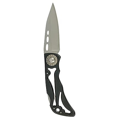 STANLEY 0-10-253 Skeleton Pocket Knife for Home & Professional Use Ideal for Cutting Into Multiple Surfaces, YELLOW & BLACK STANLEY 0-10-253 Skeleton Pocket Knife for Home & Professional Use Ideal for Cutting Into Multiple Surfaces, YELLOW & BLACK