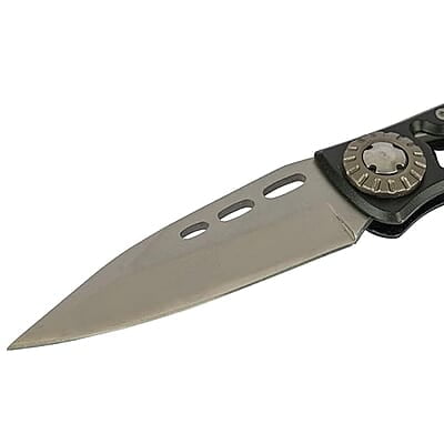 STANLEY 0-10-253 Skeleton Pocket Knife for Home & Professional Use Ideal for Cutting Into Multiple Surfaces, YELLOW & BLACK STANLEY 0-10-253 Skeleton Pocket Knife for Home & Professional Use Ideal for Cutting Into Multiple Surfaces, YELLOW & BLACK