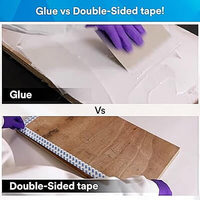 3M Fastbond Double Sided Adhesive Tape for Metals, Plastic, Glass, Wood, Water Resistant, Provides Excellent Adhesion (30mm X 20m, 1 Roll) 3M Fastbond Double Sided Adhesive Tape for Metals, Plastic, Glass, Wood, Water Resistant, Provides Excellent Adhesion (30mm X 20m, 1 Roll)