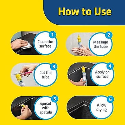 Dr. Fixit Kwik N Ezee Wall Gap & Crack Filler, 150gm (White), DIY Waterproofing for Home Repairs, Kitchen Sink & Wall Cracks, Bathroom Tile Gaps Sealant, Metal, Wood, PVC, Best for Wet & Damp areas Dr. Fixit Kwik N Ezee Wall Gap & Crack Filler, 150gm (White), DIY Waterproofing for Home Repairs, Kitchen Sink & Wall Cracks, Bathroom Tile Gaps Sealant, Metal, Wood, PVC, Best for Wet & Damp areas