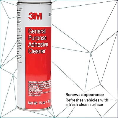 3M General Purpose Adhesive Cleaner (425 g, Clear) | Removes Sticky Residue from Glue, Stickers and Tapes | Safe on Paint 3M General Purpose Adhesive Cleaner (425 g, Clear) | Removes Sticky Residue from Glue, Stickers and Tapes | Safe on Paint